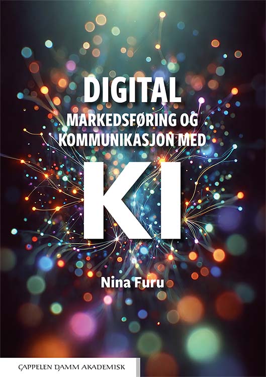 Omslag - digital markedsføring og kommunikasjon med KI